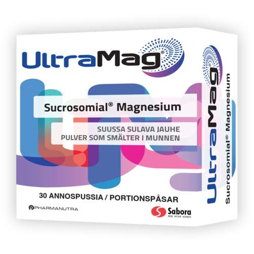 UltraMag Sucrosomial magnesium 187,5 mg 30 kpl