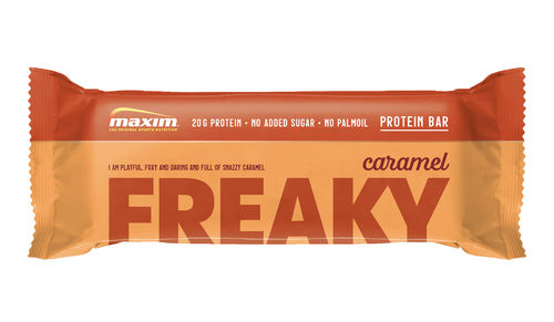 Bonus Maxim Protein Bar Freaky Caramel karamellinmakuinen proteiinipatukka 55g