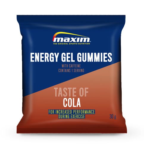 Bonus Maxim 30g Energy Gel Gummies Taste of Cola + kofeiini 60mg