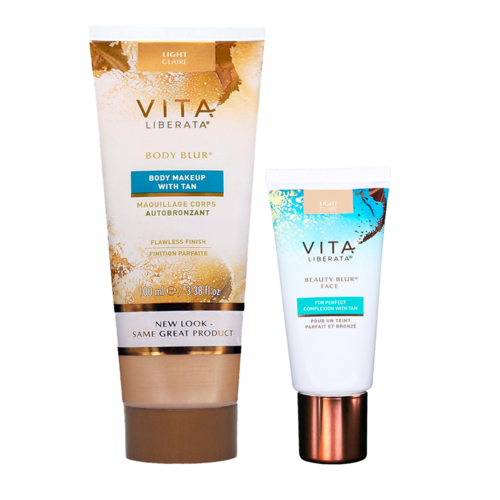 Vita Liberata Beauty Blur & Body Blur -setti Light 100+30 ml Value Pack