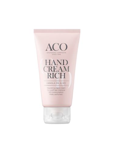 3 kpl Aco Body Hand Cream Rich P Hajustettu 75 ml Value Pack