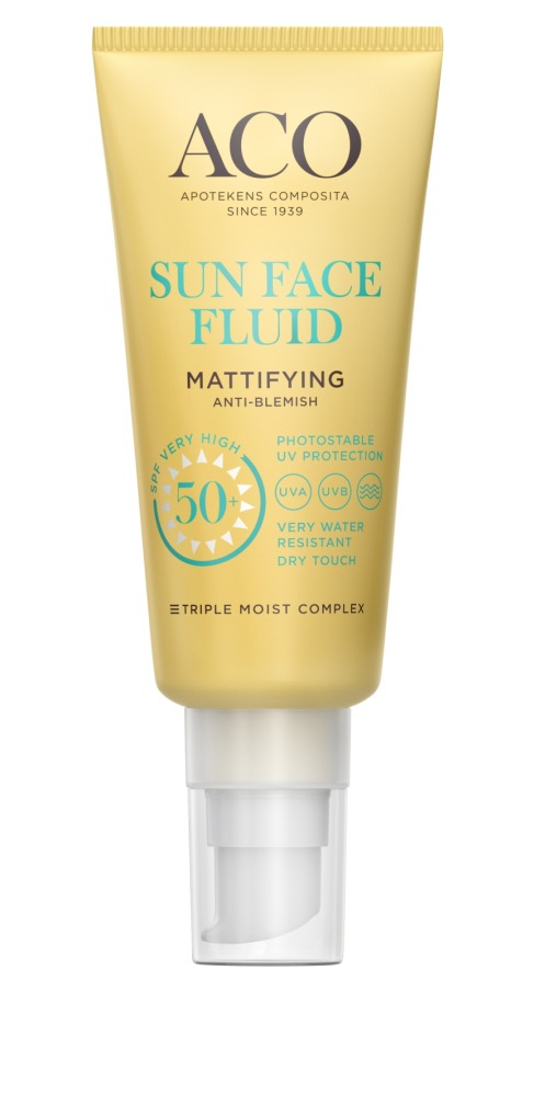 Bonus ACO SUN Face Fluid spf 50+ Mattifying 40 ml