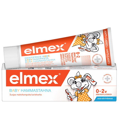 Elmex 0-2v. baby hammastahna 75 ml