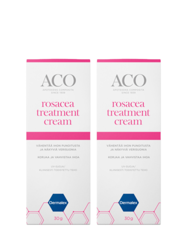 2 kpl ACO Treatment Rosacea 30 g Value Pack