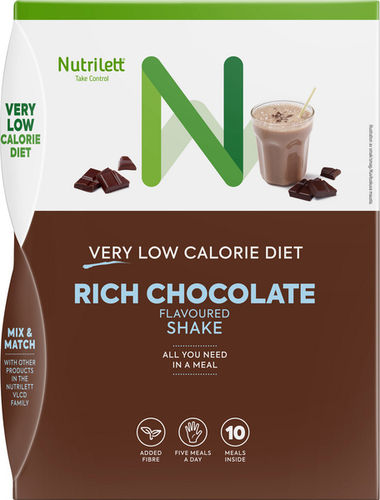 Bonus Nutrilett 10x35g VLCD Rich Chocolate Shake ruokavalionkorvike