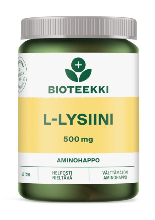 Bioteekki L-Lysiini 60 tabl