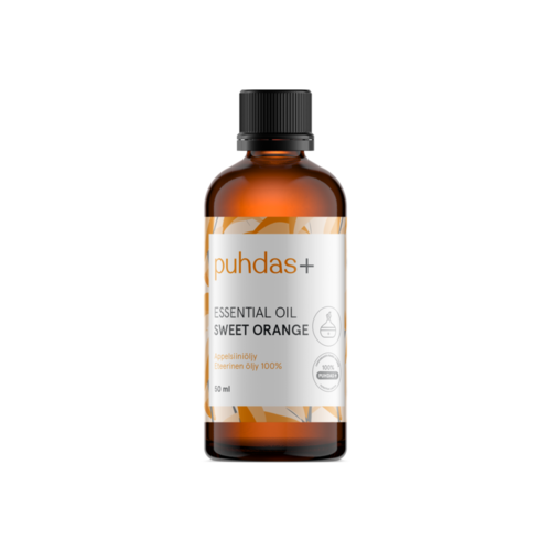 Puhdas+ 100 % Premium essential oil, sweet orange 50ml