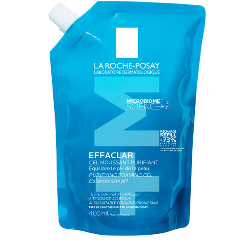 La Roche-Posay Effaclar puhdistusgeeli täyttöpakkaus 400 ml