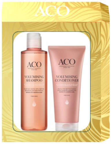 ACO Hair Volumising Shampoo&Conditioner Lahjapakkaus