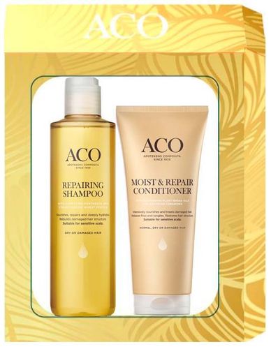 ACO Hair Repairing Shampoo&Conditioner Lahjapakkaus